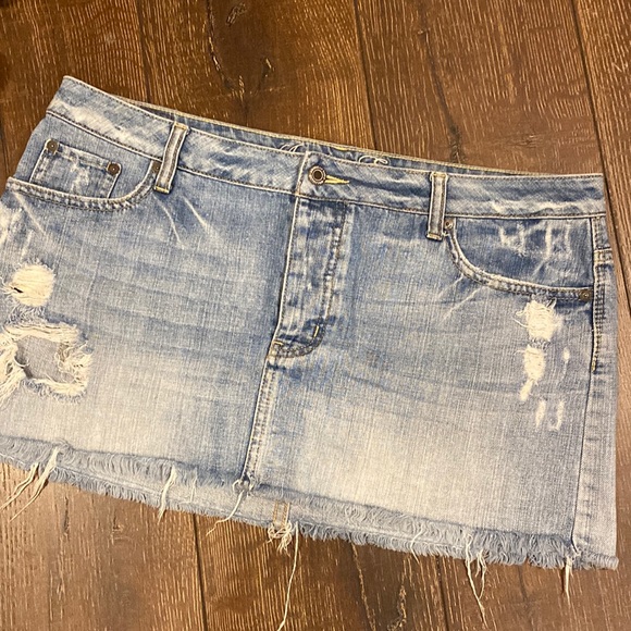 American Eagle Jean Skirt - Picture 1 of 6